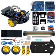 LAFVIN Arduino 2WD Smart Robot Car Chassis Kit with CD Tutorial DIY Coding Robot Arduino Uno Arduino
