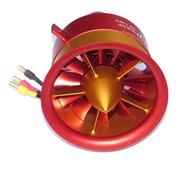 ดักแฟน + มอเตอร์ 4250+1080KV 90mm 12Blade 12s ใช้ไฟ 44.4v Lipo EDF DuctFan JP Hobby