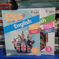 USED ESPS ENGLISH BOOK GRADE 1/2/3 SMA ERLANGGA K13 REVISION