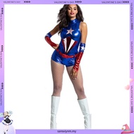 ✨24 Hours Delivery✨Halloween Costume Adult Female Spiderman Captain America Supergirl Costume Export