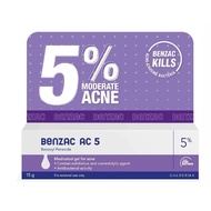 Benzac AC 5 Benzoyl Peroxide 15 g