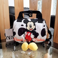 Zara Kids Mickey Mouse Disney Bowling Bag / Tas Selempang / Tas Bahu / Tas Tote Wanita