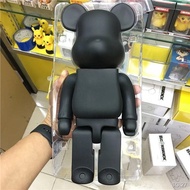 Bearbrick 400% Collectible White Black Bearbrick Models 28cm Blocks Bears PVC Action Figures -