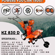Cultivator Kenza AZ 830 B / mini tiller kenza AZ830B / traktor ba Best