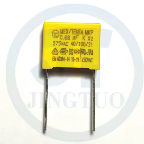 MKP X2 275VAC 684K 0.68UF 680NF Lead Pitch P15/20MM Metalized Polypropylene Film Safety Capacitor