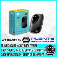 TP-Link M7000 Pocket WiFi พกพาไปได้ทุกที่ 4G LTE Mobile Wi-Fi ใส่ซิมแล้วใช้ได้ทันที ไม่ต้องตั้งค่า (
