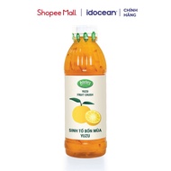Four seasons smoothie with Yuzu flavor 1000ml - Osterberg, suitable for fruit tea and yogurt drinks