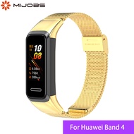 สายรัดสำหรับ Huawei Band 4 / Honor Band 5i เปลี่ยนสายรัดข้อมือโลหะแม่เหล็กสำหรับ Huawei สายรัดข้อมือ