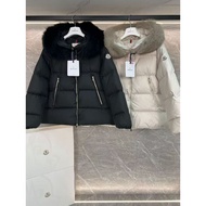 [Awinbag] Women's Casual Short Fur Collar Zipper Jacket