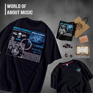Kaos Band Music CODE AVENGED SEVENFOLD Blue Distro Metal Rock