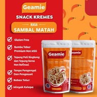 Mie snack gluten free ,Geamie Snack " Mie Kremes Sehat”