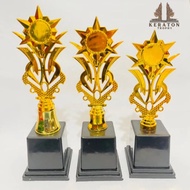 1 Set of Cups for Awards 30-35 cm High, Free Writing & LogoDesign