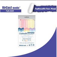 VIRCAST MEDIC Fashionable Premium Face Mask 10's