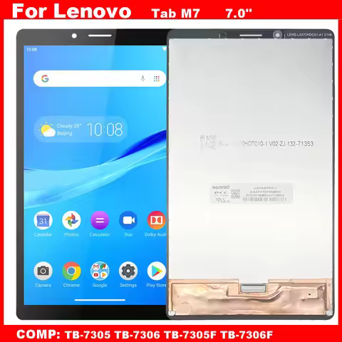 For Lenovo Tab M7 TB-7305 TB-7305F TB-7305i TB-7305x TB7305 3G 4G WIFI LCD Display Touch Screen Digi
