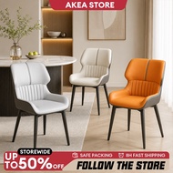 Dining Chair Nordic Backrest Horn Chair Accent Chair Cafe Chair Modern High-Back Office Chair