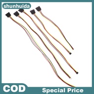 Shunhuida PH 2.0mm 4Pin Small Type To 15Pin HDD SATA Power Supply Cable Cord 20AWG Wire For Industri