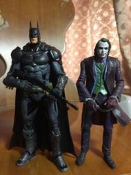 [逸品屋] 頭雕重塗展示 DC 蝙蝠俠 阿卡漢騎士 + NECA 黑暗騎士 希斯萊傑 小丑