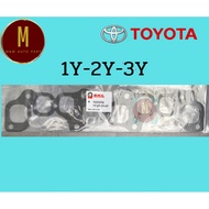 Intake-Exhaust Gasket TOYOTA 1Y-2Y-3Y-4Y YN56 YU60 HILUX FORKLIFT 5FG20 2300CC 8V Brand skl