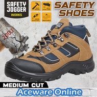 SAFETY JOGGER X200031 Safety Boots Medium Cut Safety Shoes Kasut Safety Boot Lelaki Kasut Keselamatan Working Shoe 安全鞋