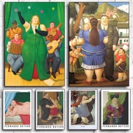 Botero Canvas Art  Pop Art Wall Decor  Art Home Wall Decor Canvas Poster