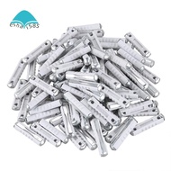 100x Car  Fuse 8A White Blow Fuse