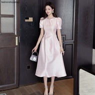 Women's big pendulum dress, 202411 Summer temperament 21360