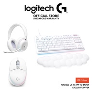 Logitech G Aurora Collection G713 Wired TKL Mechanical Keyboard + G705 Wireless RGB Mouse + G735 Wir