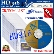 HD916 SHOP HDT HYUNDAI Premier-98i P-98pro Updated CD 26637 as of October 2024 ( HDT CD.SONGLIST )