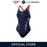 SPEEDO Placement Laneback ชุดว่ายน้ำผู้หญิง