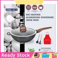 COREL HC Stone Granite Induction 30 cm Periuk Batu Granite 30 cm