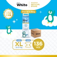 (4 Pack) Nepia Whito Diapers Tape XL34
