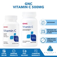 GNC Vitamin C 500mg 100 Capsule Time Released 90 Capsule Powerful Immunity Boost Enhanced Wellness H