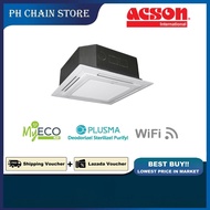 ACSON 1.0HP-5.0HP WIFI NON-INVERTER CEILING CASSETTE A3CK10CF-WIFI/A3LC10F A3CK15CF-WIFI/A3LC15F