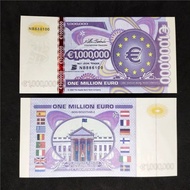 Euro Million Fluorescent EU Banknotes Anti-Counterfeiting Commemorative Coins Commemorative Crafts B