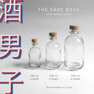 Glass Bottle - The Sake Boys Glass Bottle Glass Water Bottle
