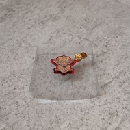 Community pin traffic mirror gold