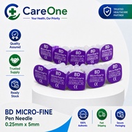 BD MICRO-FINE 0.25MM (31G) X 5MM 10PCS