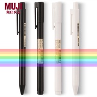 MUJI latest black and white glue ink pen available in stores (black)