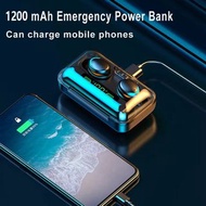 F9-5C TWS藍牙V5.0立體聲迷你無線BT耳機連2000mAh移動電源功能 pilckp F9-5C TWS Bluetooth V5.0 Stereo Mini Wireless BT Ear