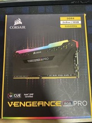 Corsair Vengeance RGB Pro DDR4 3200MHz 16GB 記憶體