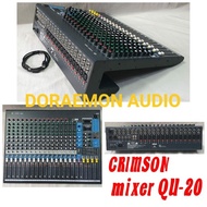 mixer Audio Crimson QU 20 original garansi bukan yamaha
