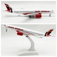 20cm Air India Airways Airbus A350 Airplane Resin Aircraft Model With Landing Gear Replica Toy