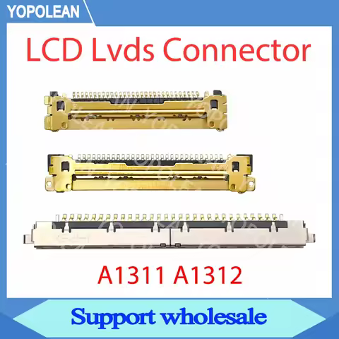 Brand New LCD LED LVDS Cable Connector For iMac 21.5" 27" A1311 A1312 LCD Connector 2009 2010 2011 Y