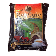 Ben Cafe 3in1 Instant Coffee Mix เบน คาเฟ่ กาแฟรถไฟ กาแฟปรุงสำเร็จ 20g. x 50ซอง
