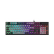 Bàn phím cơ Gaming DAREU EK104 Grey-Black (Dream switch (Linear)/2 sides RGB strip/Multi-Led/PBT Dou