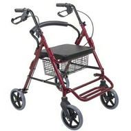 ♞,♘Adjustable Adult Medical Walker Rollator with Seat and Foldable Foot (Order Now Ship Tomorrow)