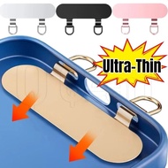 Ultra-thin Stainless Phone Lanyard Patch - Phone Anti-lost Hanging Cord Clip - Cellphone Tether Tab 