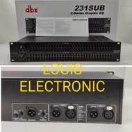 Code Equalizer Dbx 231 Sub Dbx 231Sub Dbx231 + Subwoofer Output