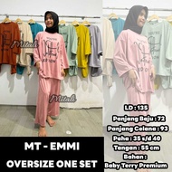 AL - Oneset Emmi Suit/ LD 135 Oversize Jumbo Babyterry Motif
