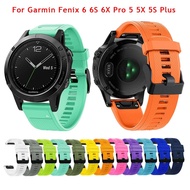 [HOT JUXXKWIHGWH 514] 26 22 20สายนาฬิกาอัจฉริยะสำหรับ Garmin Fenix 7 7X 7S 5X 5 5S 6S 6X 6 Pro 3 3HR Forerunner 935 945สายนาฬิกาซิลิโคน